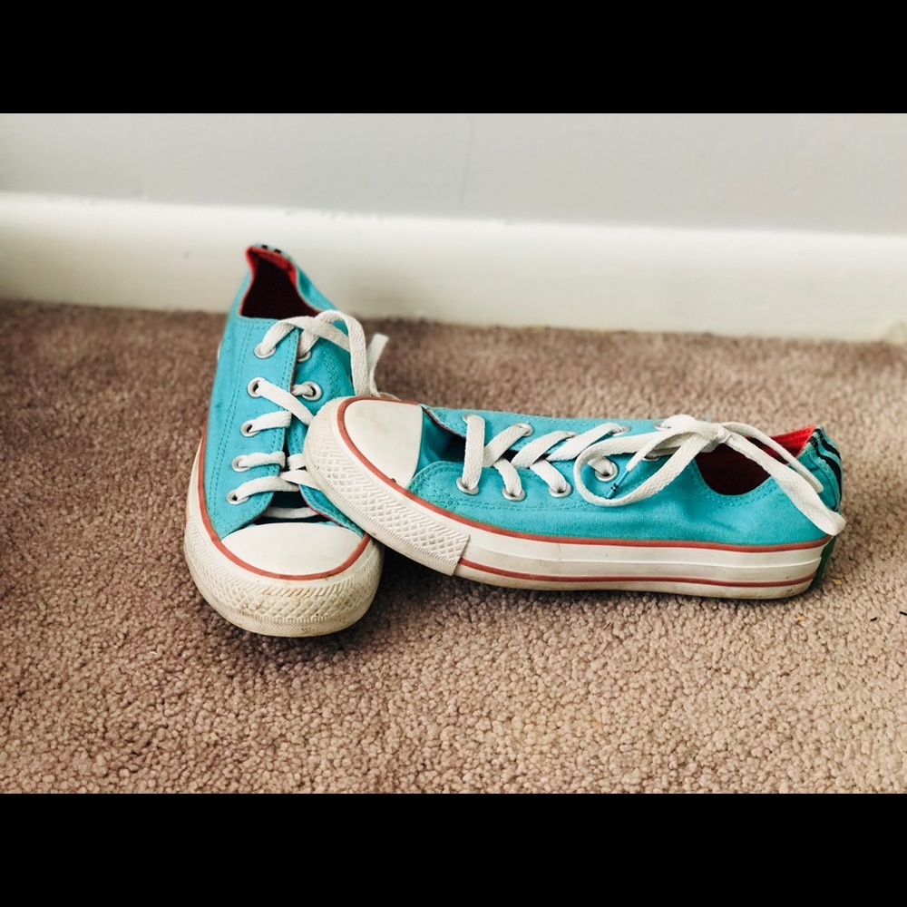 Robins Egg Blue Crayola Converse